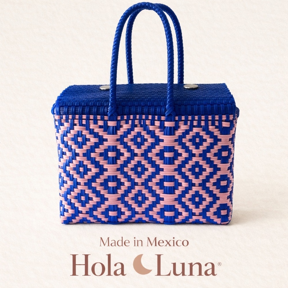 MADE IN MÉXICO MEDIUM WOVEN TOTE BAG